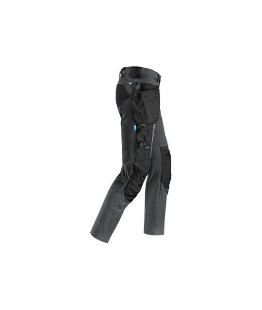 Work trousers with removable holster pockets