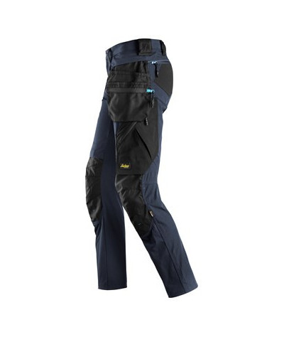 Work trousers with removable holster pockets