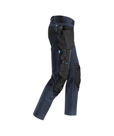 Work trousers with removable holster pockets