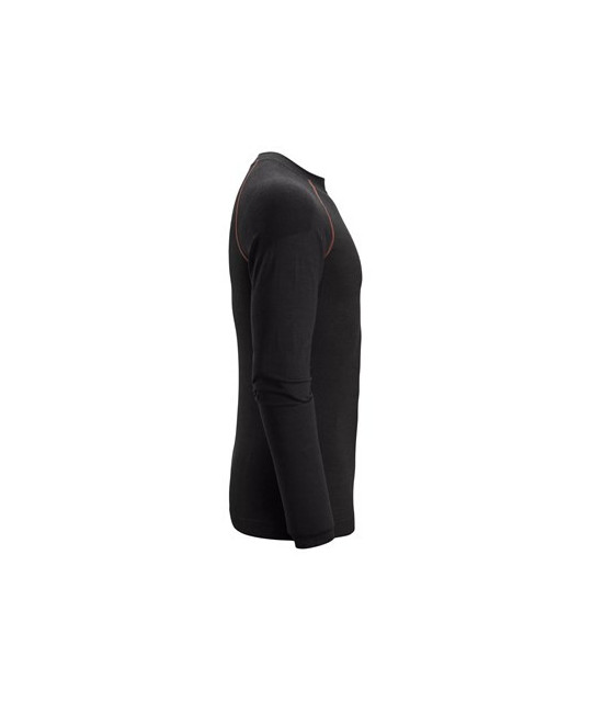 Seamless Base Layer Heat Regulating Wool Top