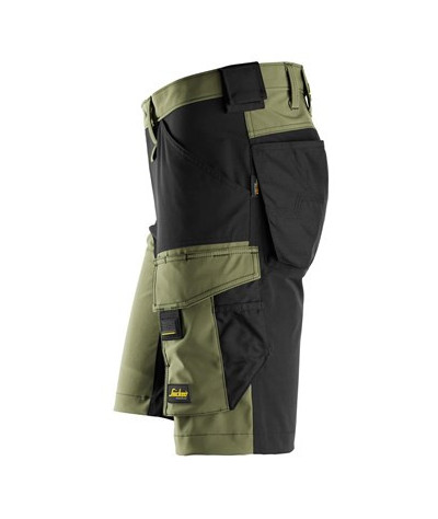 Snickers Workwear AllroundWork, 4-vägsstretchshorts, Snickers Workw...