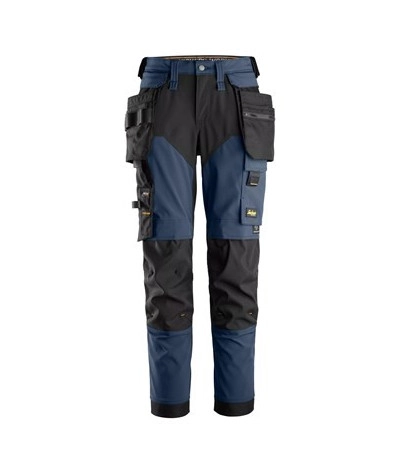 Women's pants with 4-way stretch and removable holster pockets