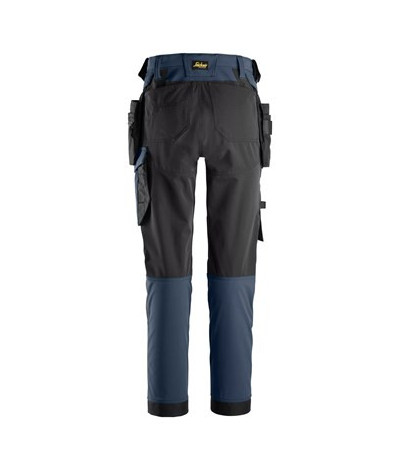 Women's pants with 4-way stretch and removable holster pockets