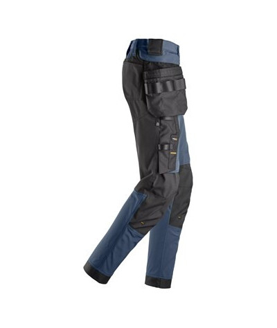 Women's pants with 4-way stretch and removable holster pockets