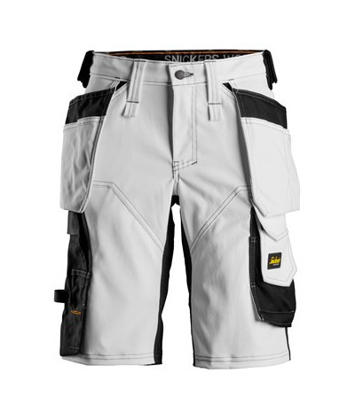 Stretch shorts with holster pockets, women's model