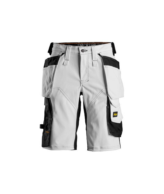 Stretch shorts with holster pockets, women's model