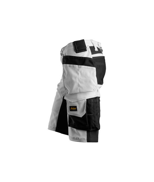 Stretch shorts with holster pockets, women's model
