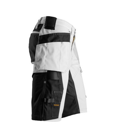 Stretch shorts with holster pockets, women's model