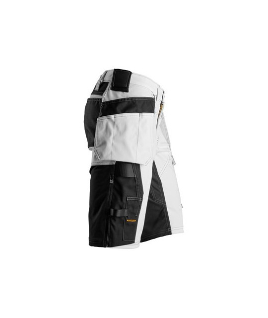 Stretch shorts with holster pockets, women's model