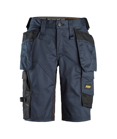 Stretch shorts with holster pockets, women's model