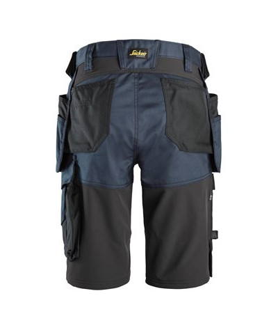 Stretch shorts with holster pockets, women's model