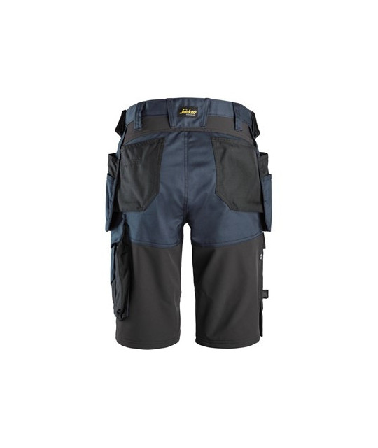 Stretch shorts with holster pockets, women's model