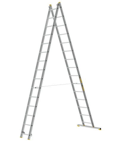 2-delad utskjutsstege PROF