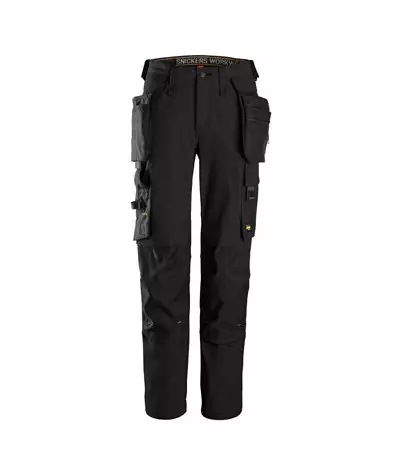 Snickers Workwear Byxor i fullstretch med avtagbara hölsterfickor, ...