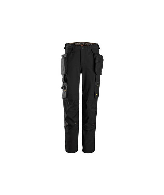 Snickers Workwear Byxor i fullstretch med avtagbara hölsterfickor, ...
