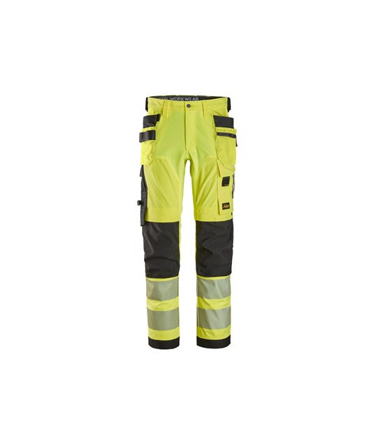 Snickers Workwear Varselbyxor med 4-vägsstretch och hölsterfickor, ...