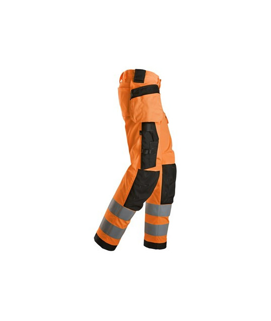 Snickers Workwear Varselbyxa med stretch och hölsterfickor klass 2,...