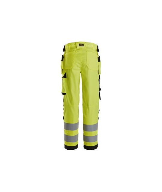 Snickers Workwear Varselbyxa med stretch och hölsterfickor klass 2,...