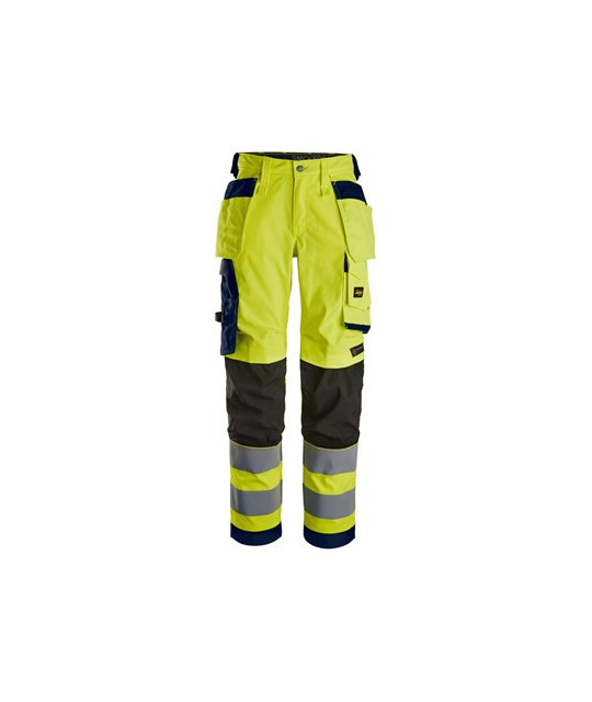 Snickers Workwear Varselbyxa med stretch och hölsterfickor klass 2,...