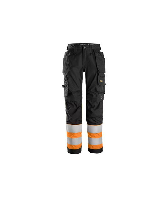 Snickers Workwear Varselbyxa med stretch och hölsterfickor klass 1,...