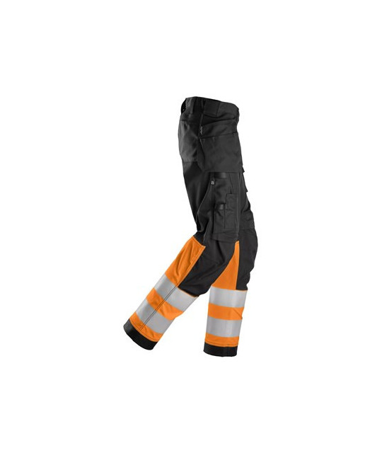 Snickers Workwear Varselbyxa med stretch och hölsterfickor klass 1,...