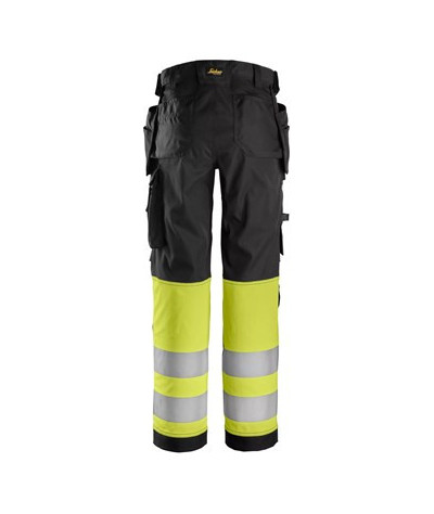 Snickers Workwear Varselbyxa med stretch och hölsterfickor klass 1,...