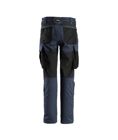 Women's stretch trousers, without knee pockets