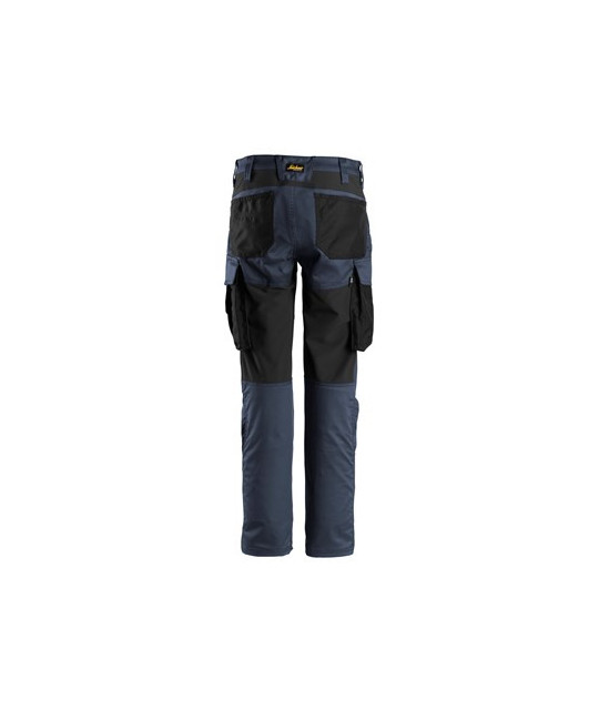 Women's stretch trousers, without knee pockets