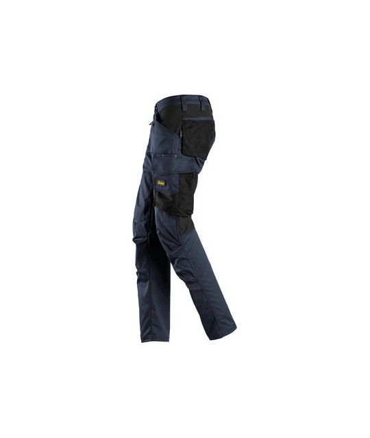 Women's stretch trousers, without knee pockets