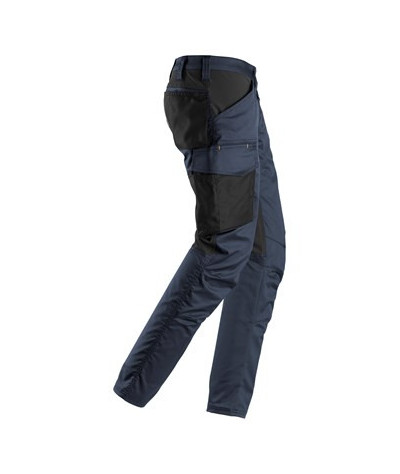 Women's stretch trousers, without knee pockets