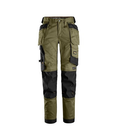 Snickers Workwear Stretchbyxor med hölsterfickor dam, Snickers Work...