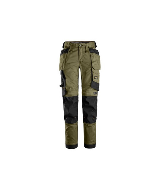 Snickers Workwear Stretchbyxor med hölsterfickor dam, Snickers Work...