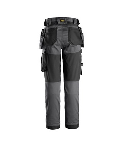 Women's stretch pants with holster pockets