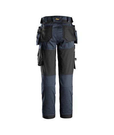Women's stretch pants with holster pockets